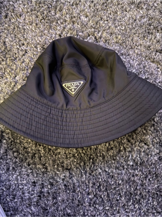 Prada Other - Prada Black Re-Nylon Bucket Hat
